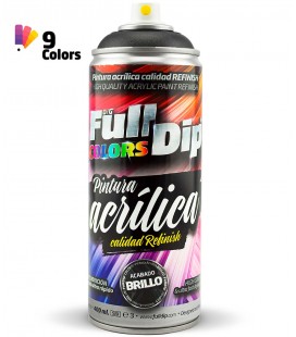 Pintura ACRÍLICA Full Colors Spray NEGRO