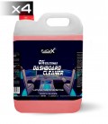 Box x4 Dashboard Cleaner 0% Silicones 5L