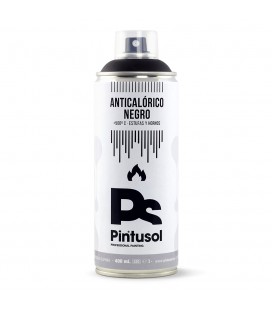 PINTUSOL ANTICALÓRICO NEGRO +500ºC 400 ml